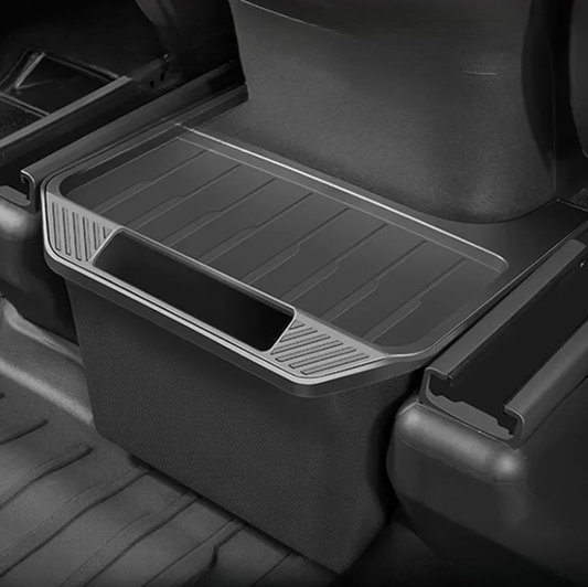 Rear Seat Storage Box - Tesla Model Y (Back Seat Organizer/Trash Can)